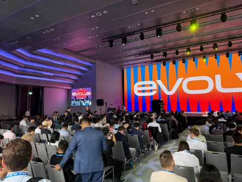 Sunset with silhouette