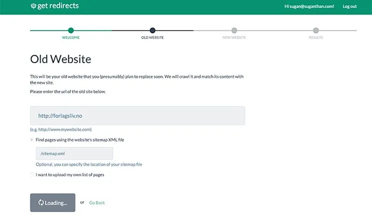 Get Redirects confidence results