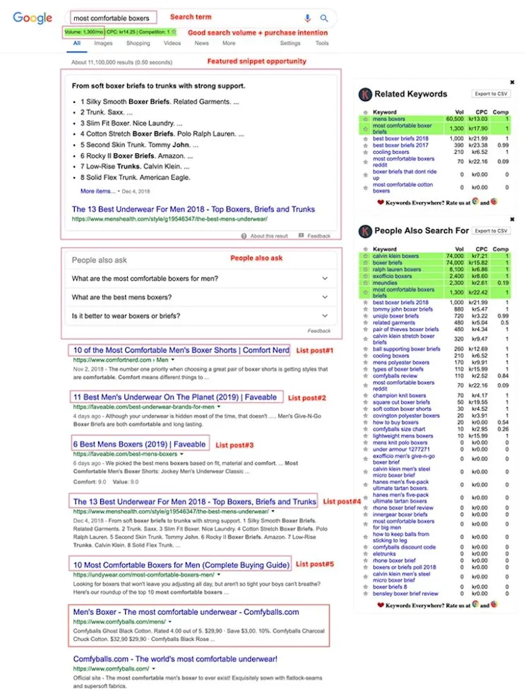 Comfyball website redesign example