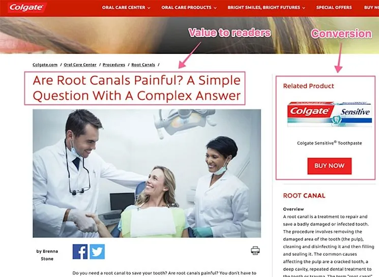 Focus on conversions